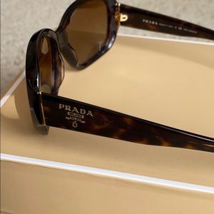 Prada Tortoise Sunglasses